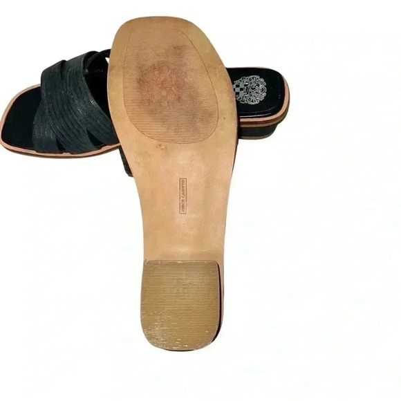 Vince Camuto criss cross black sandals size 8.5 - Picture 5 of 6